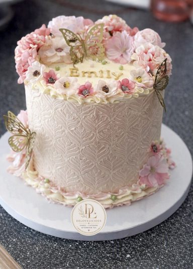 Floral Birthday Cake