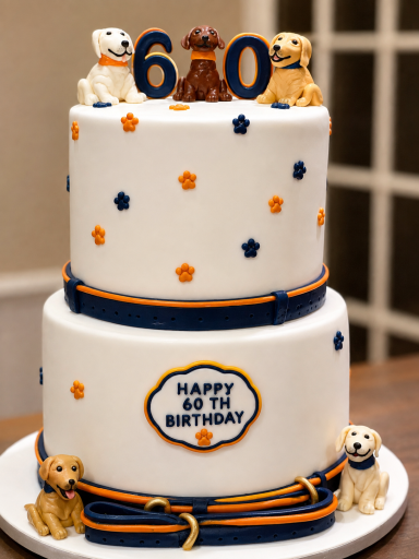 60Th BIrthday Cake